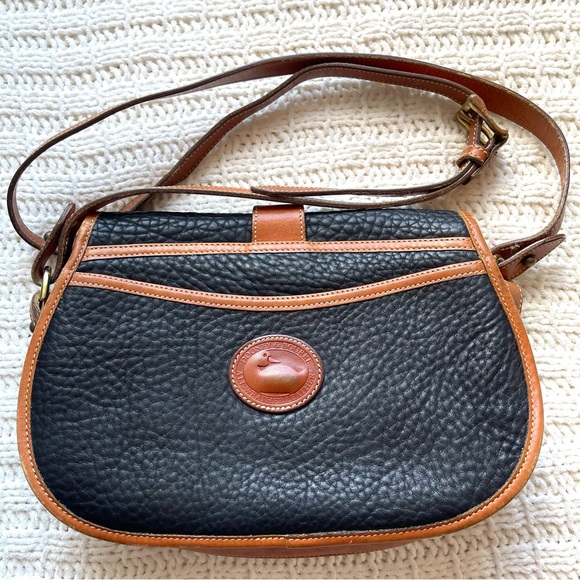 Vintage Dooney & Bourke Leather Crossbody - Picture 3 of 11